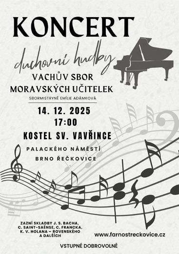 Koncert duchovní hudby